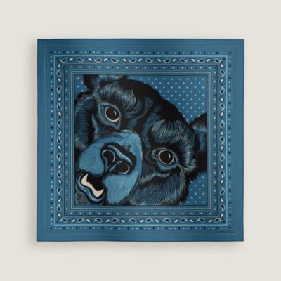 Awooooo! Bandana scarf 65 - Beige | Hermès UAE